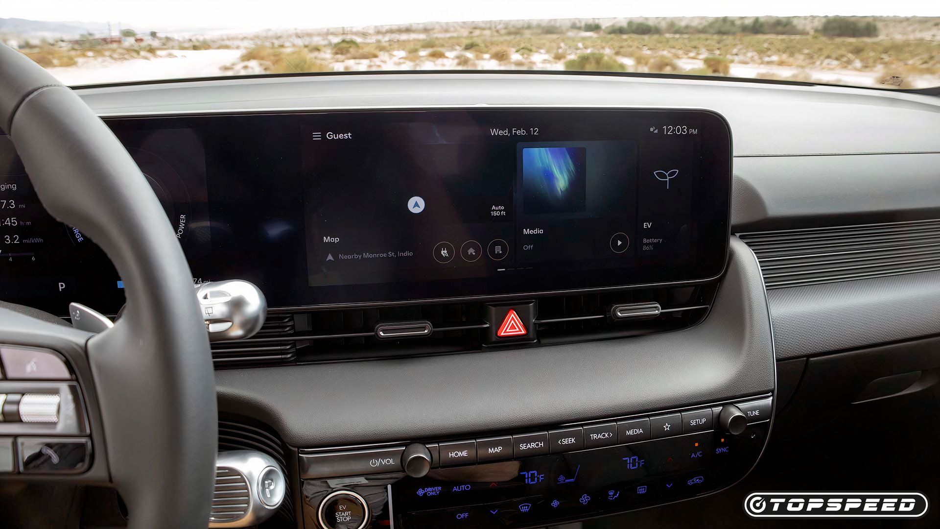 2025 Hyundai IONIQ 5 XRT Infotainment System TopSpeed