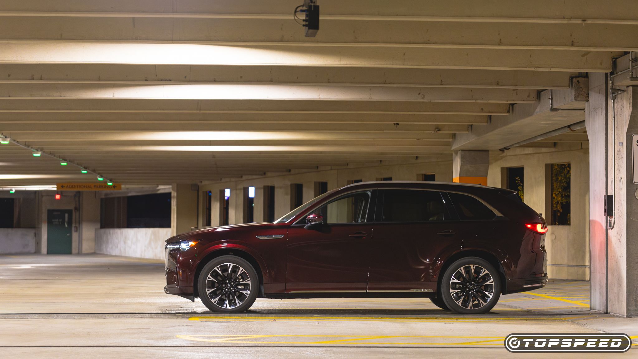 Exterior shot of the Mazda CX-90