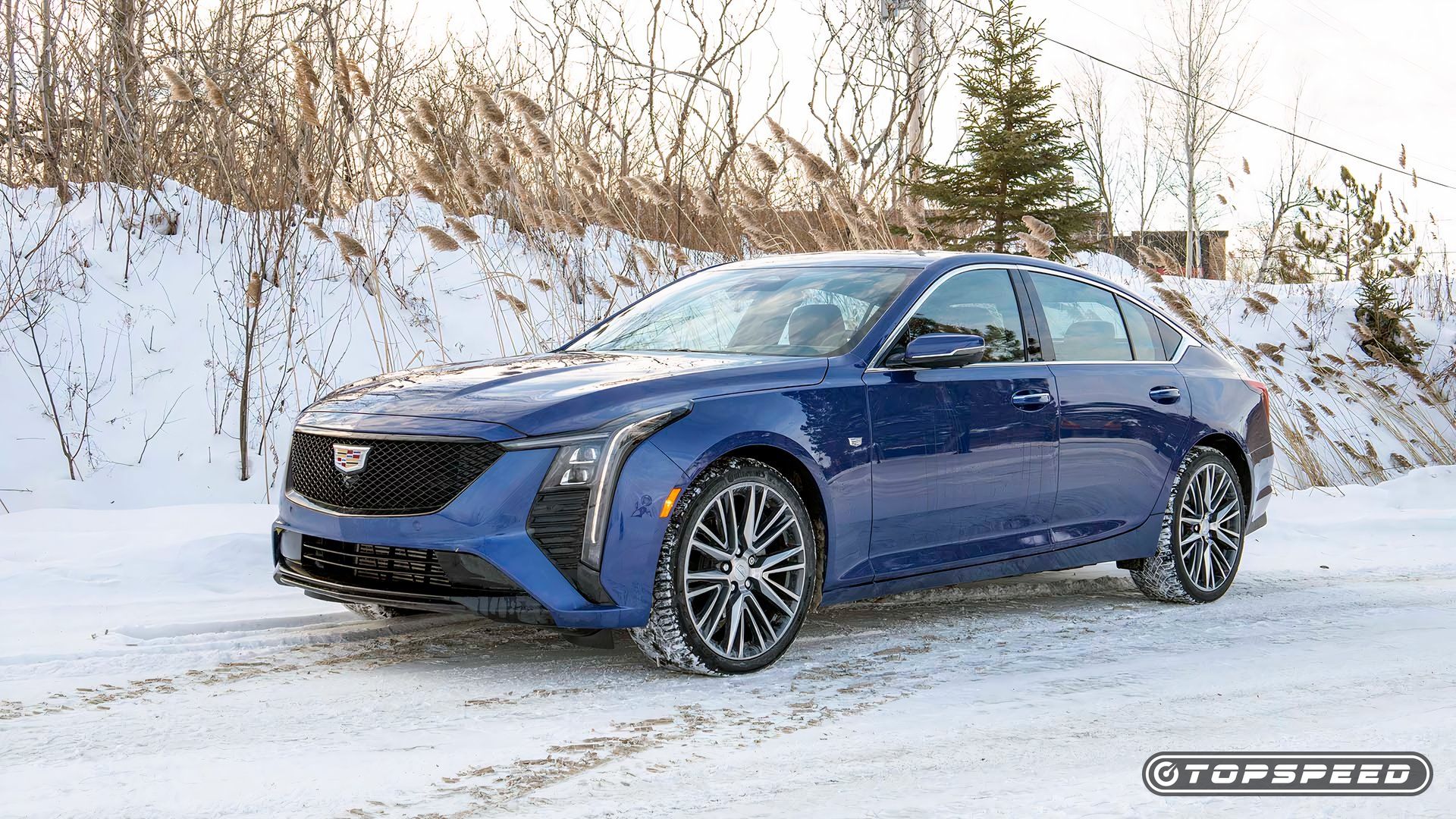 2025 Cadillac CT5 Front Side TopSpeed