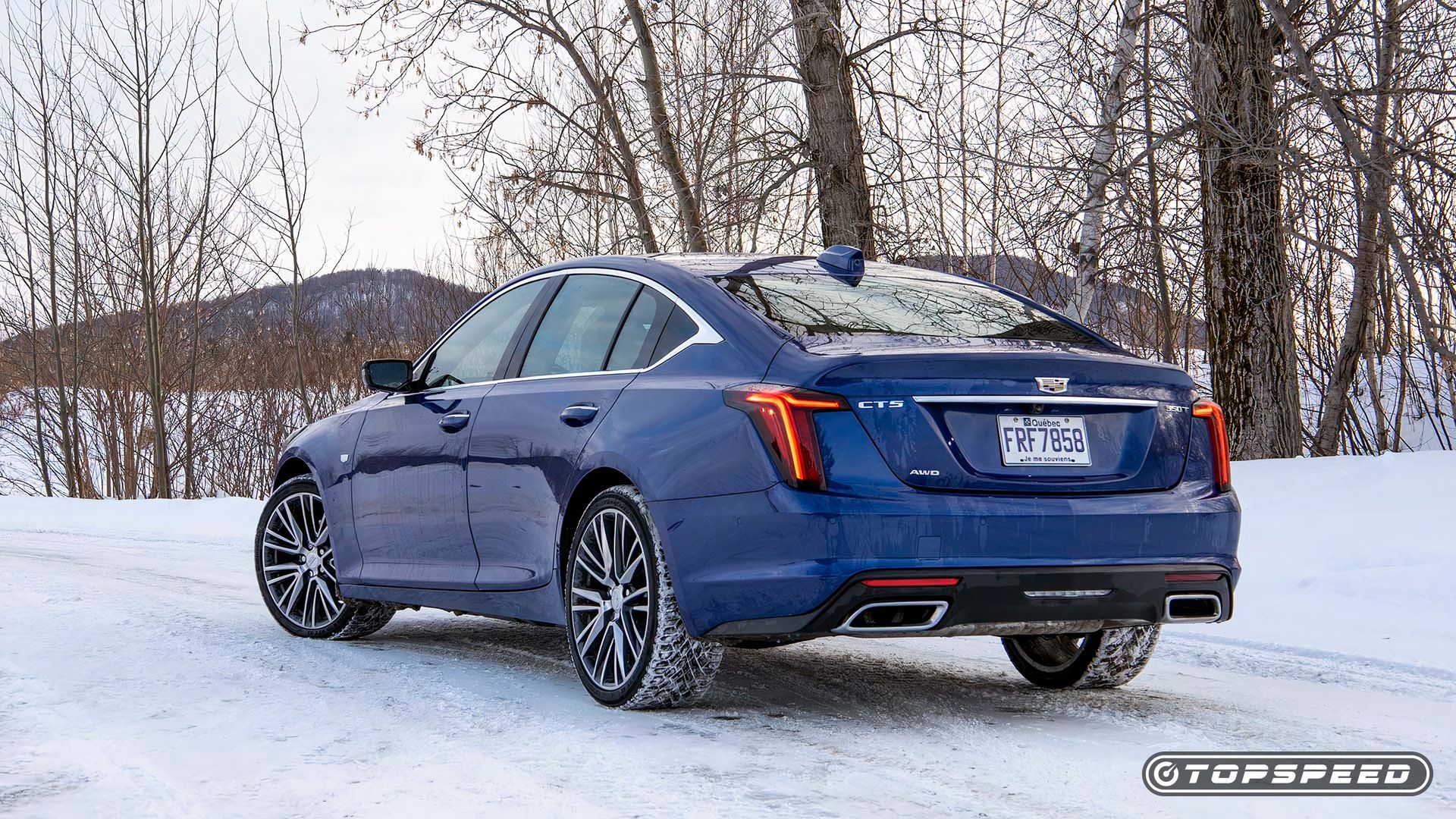 2025 Cadillac CT5 Rear Three Quarter TopSpeed