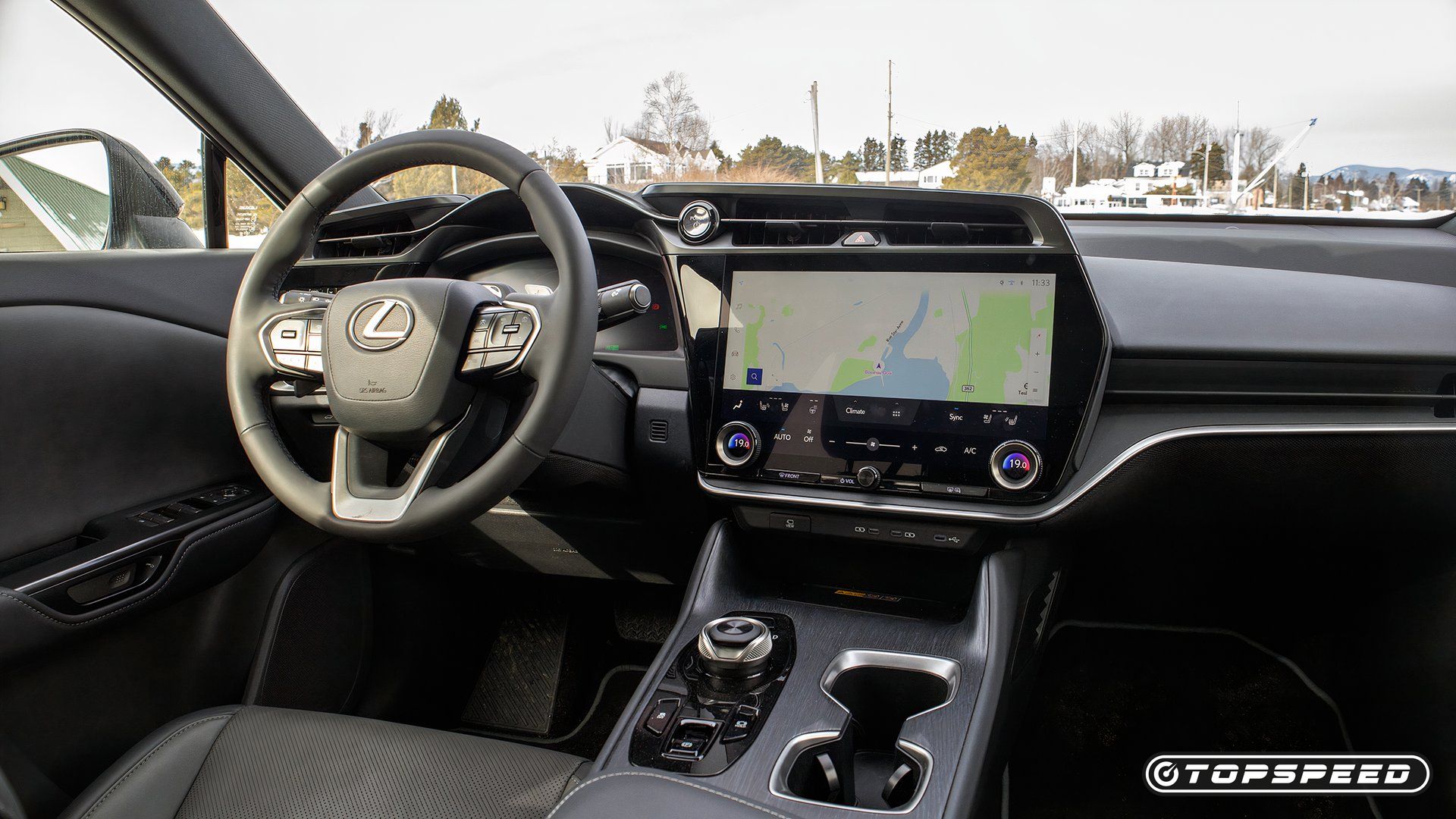 2025 Lexus RZ450e Dashboard 1 TopSpeed