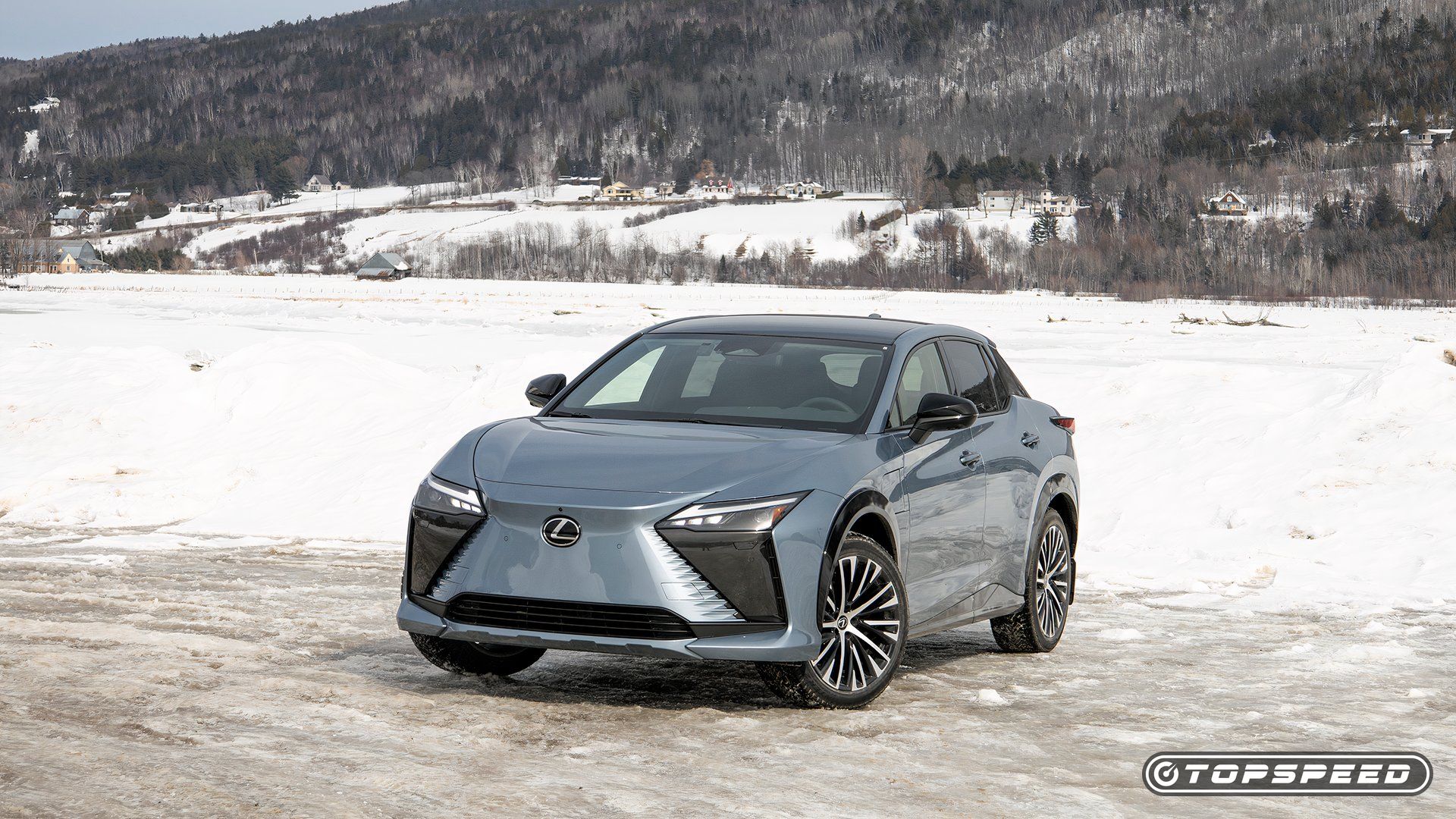 2025 Lexus RZ450e Front Three Quarter 1 TopSpeed