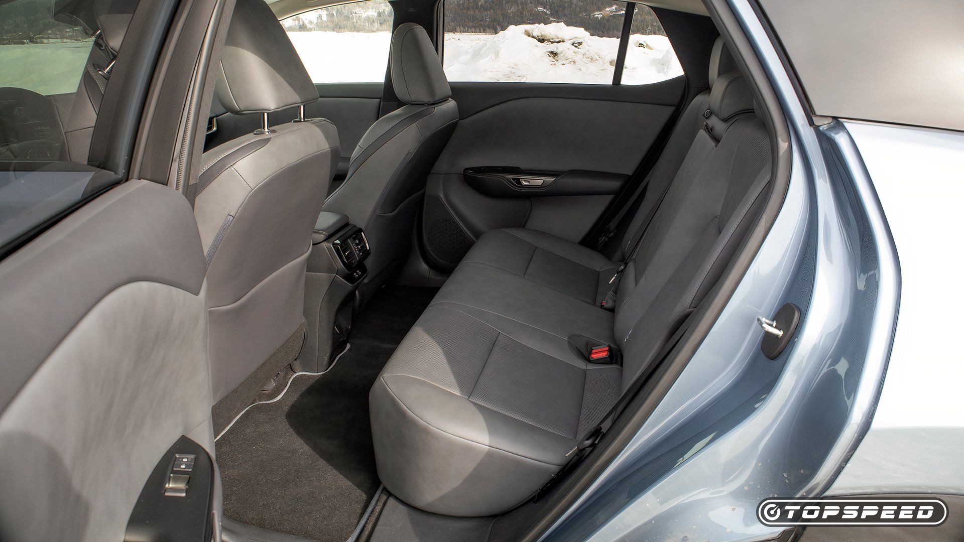 2025 Lexus RZ450e Rear Seats TopSpeed