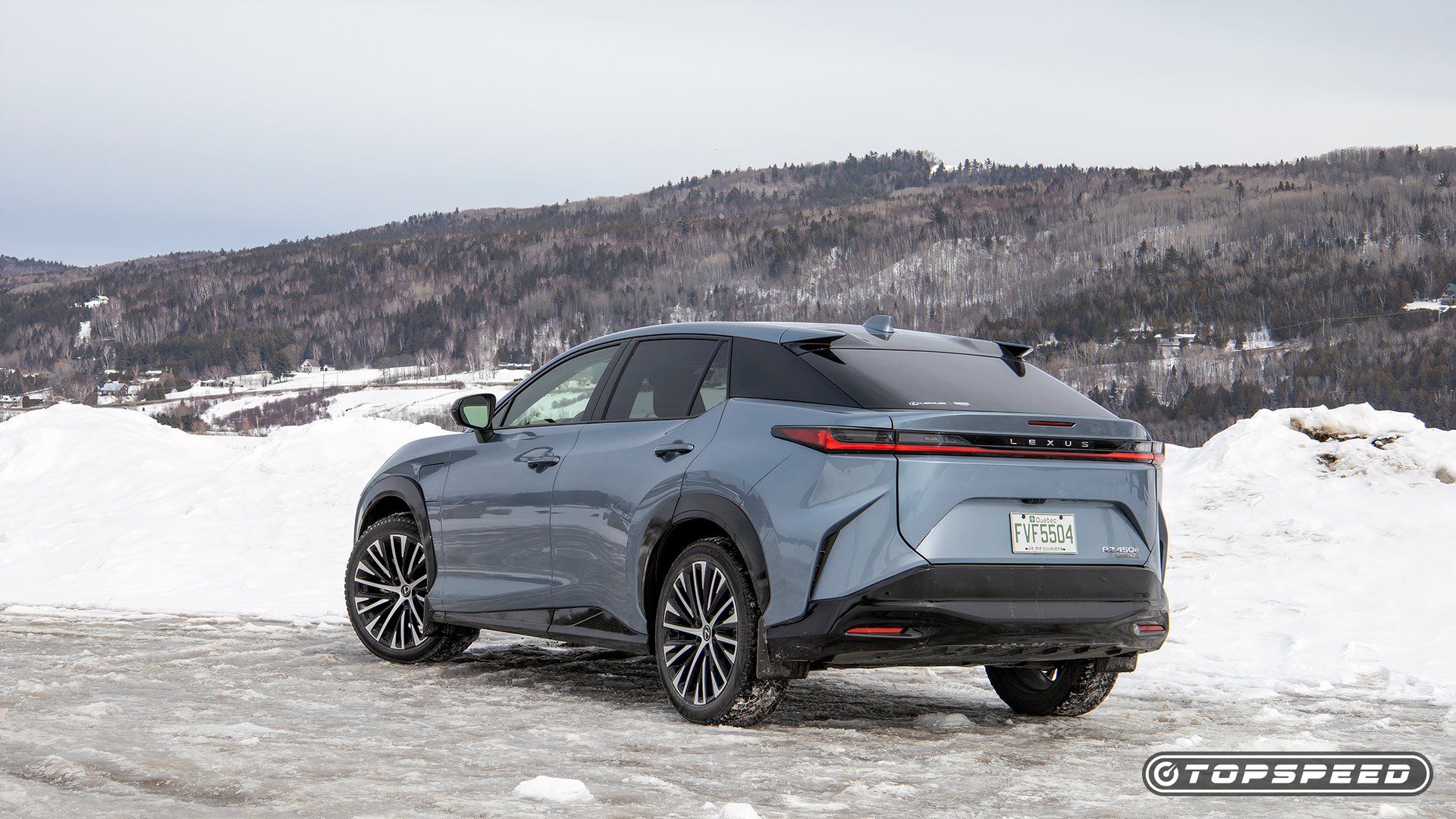 2025 Lexus RZ450e Rear Three Quarter TopSpeed