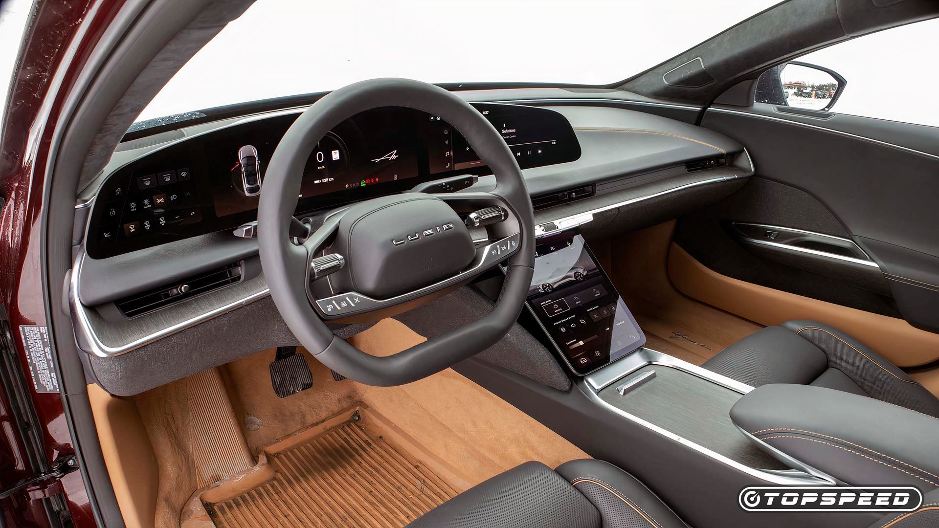 2025 Lucid Air Touring Interior TopSpeed