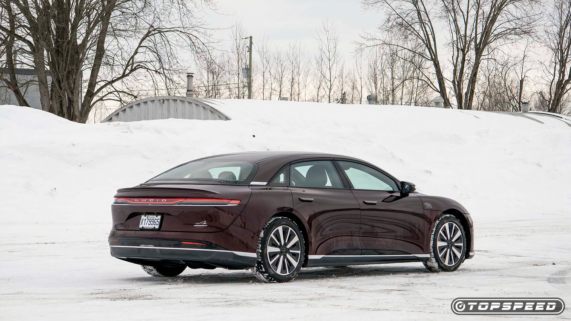 2025 Lucid Air Touring Rear Side 