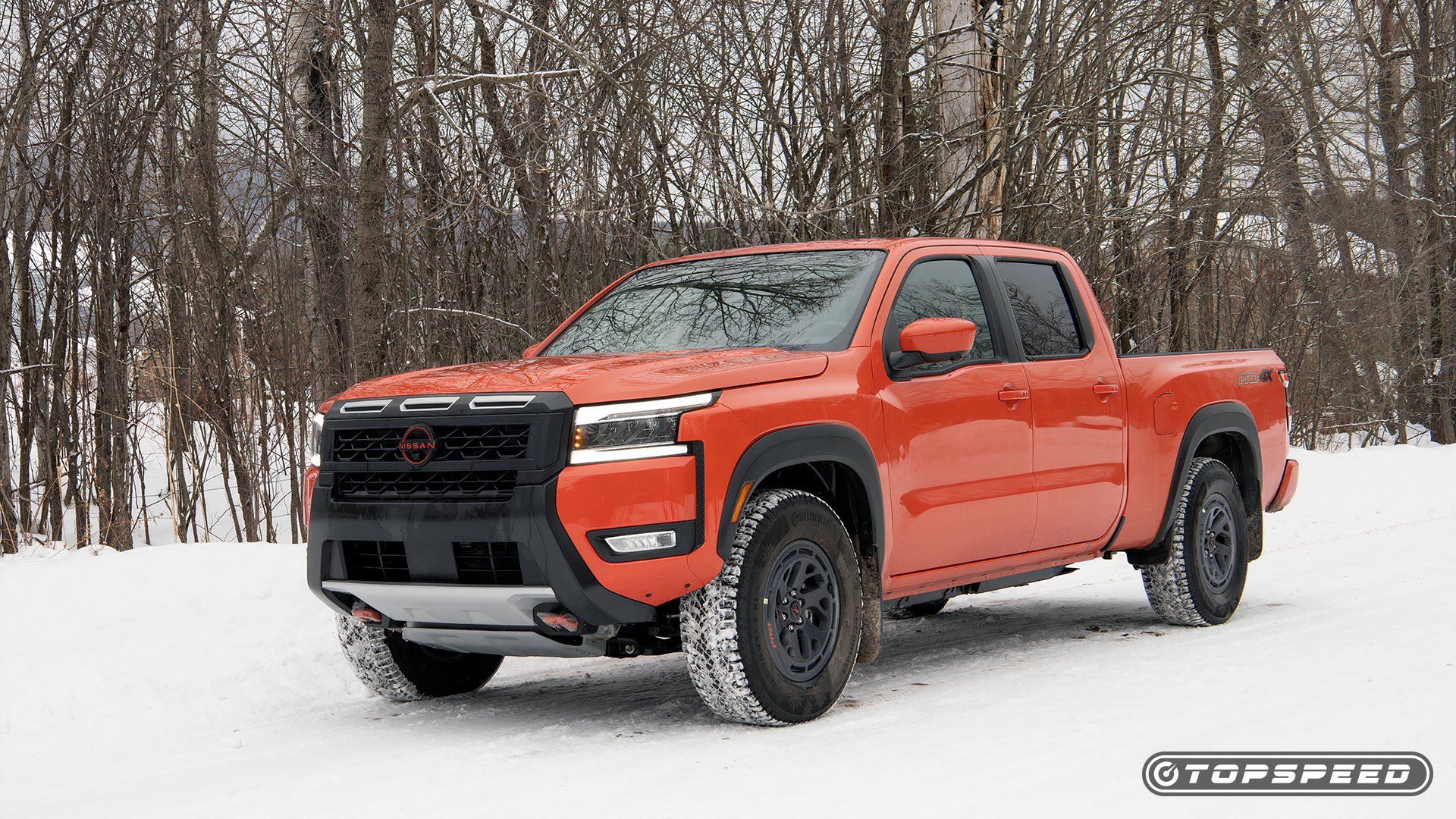 2025 Nissan Frontier Pro-4X Front Side TopSpeed