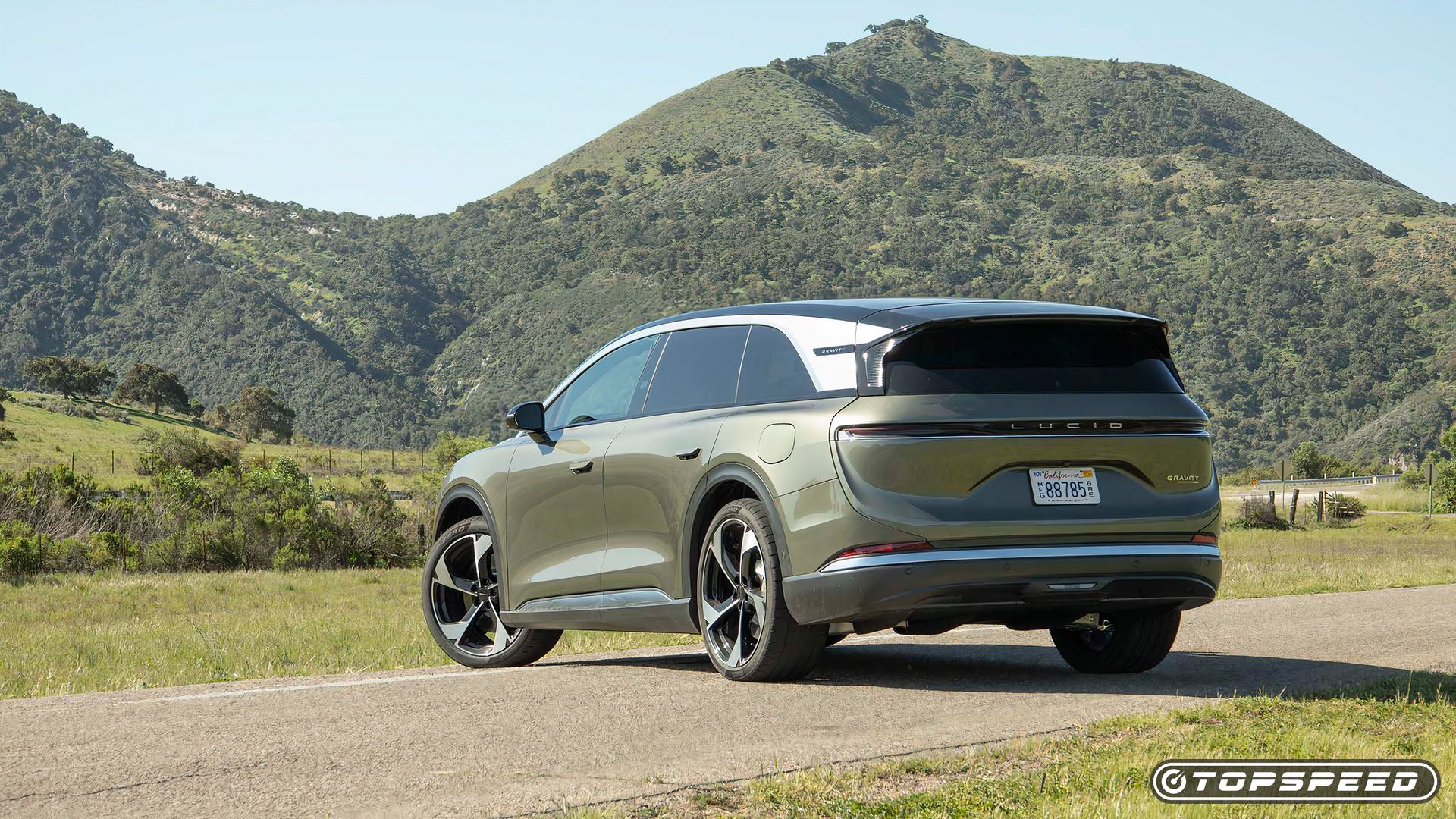 2025 Lucid Gravity Rear Three Quarter TopSpeed