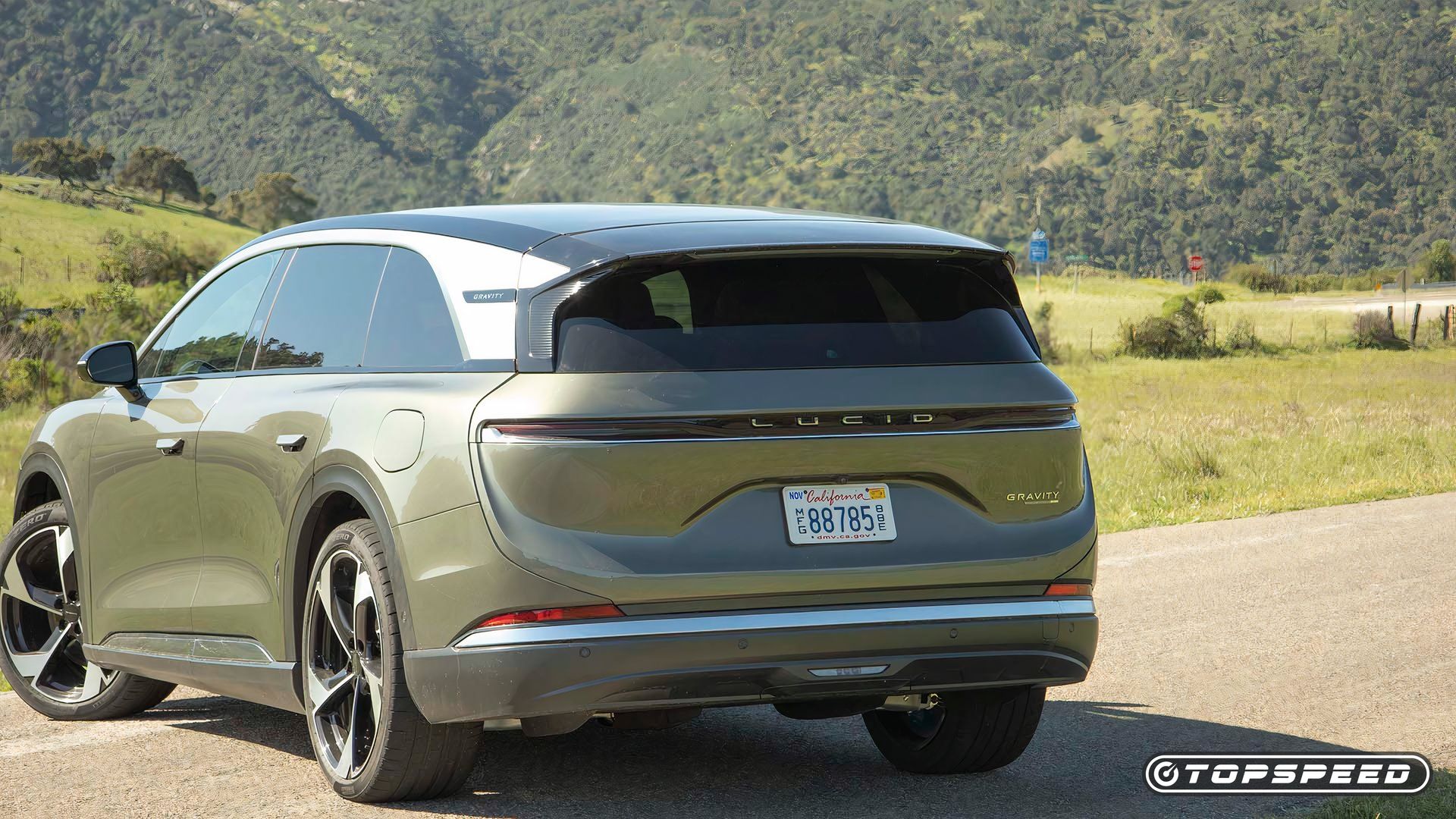 2025 Lucid Gravity Rear TopSpeed
