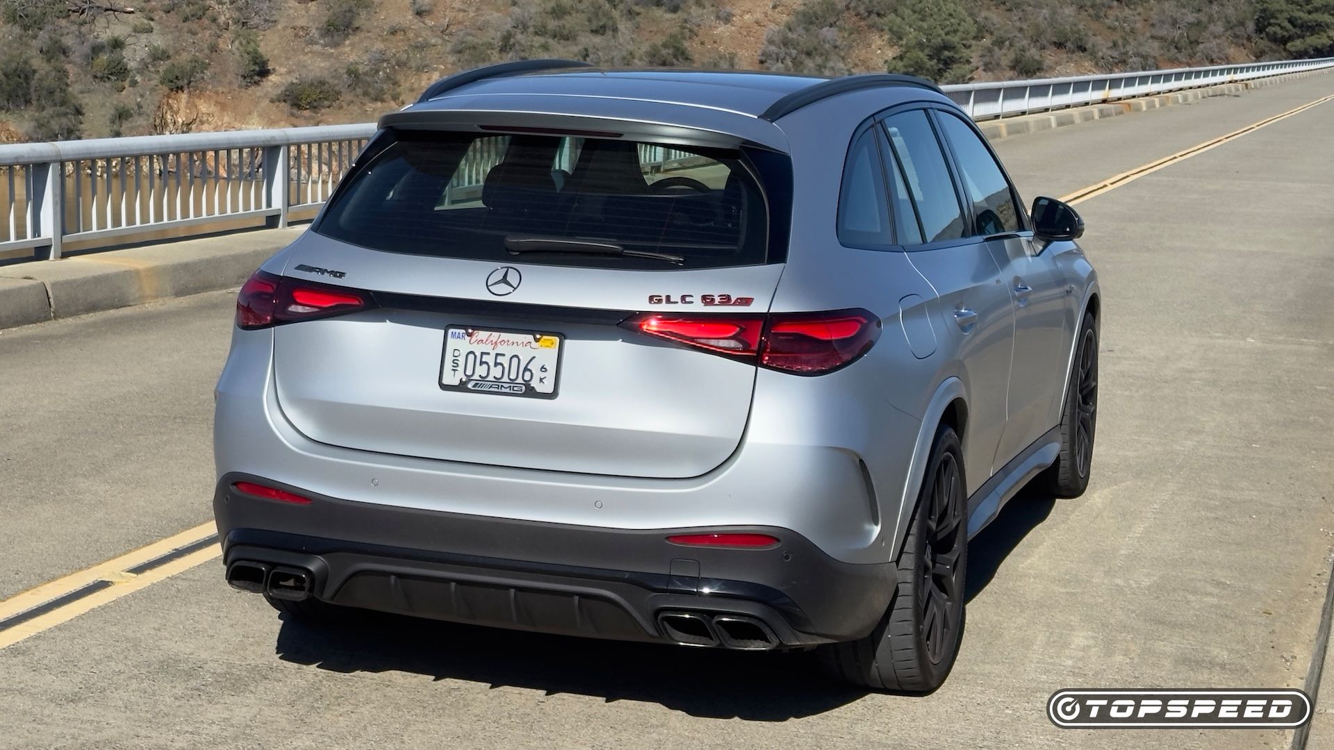 2025 Mercedes-AMG GLC63S Exterior - Rear View