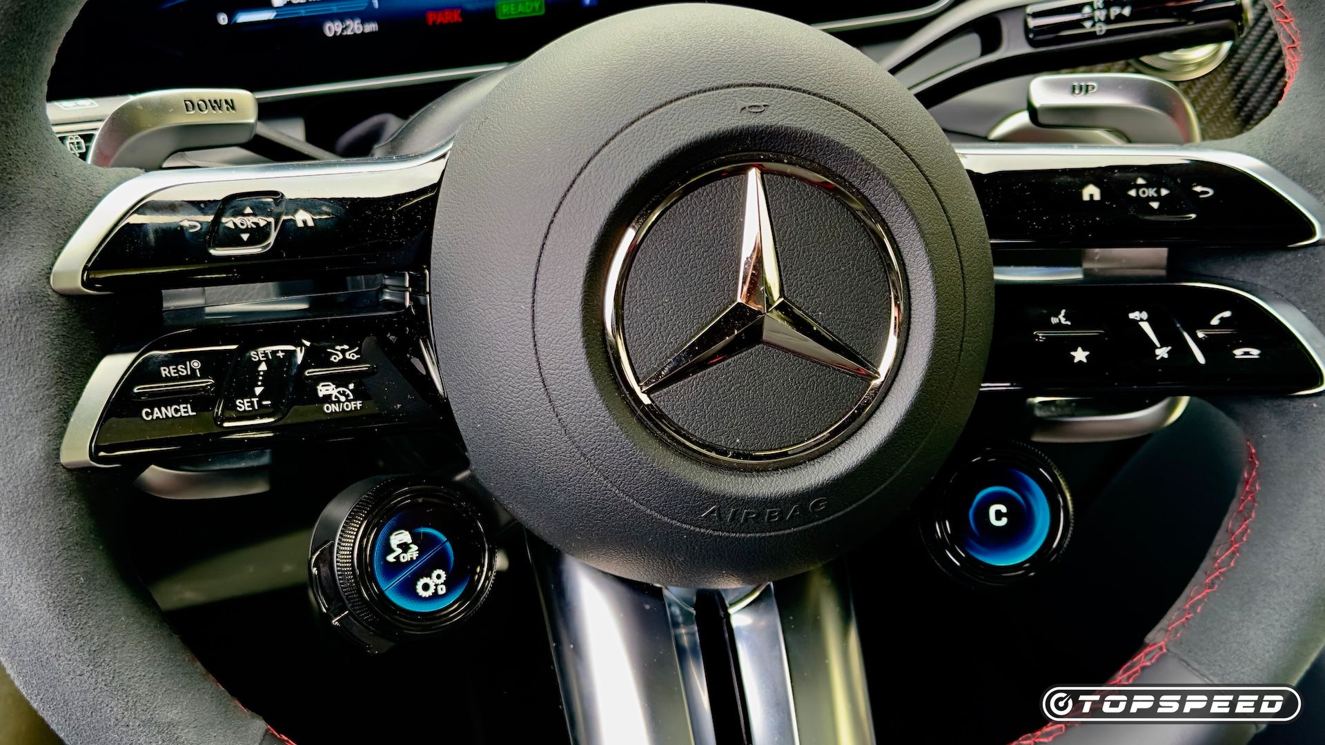2025 Mercedes-AMG GLC63S Interior - Steering Wheel Controls
