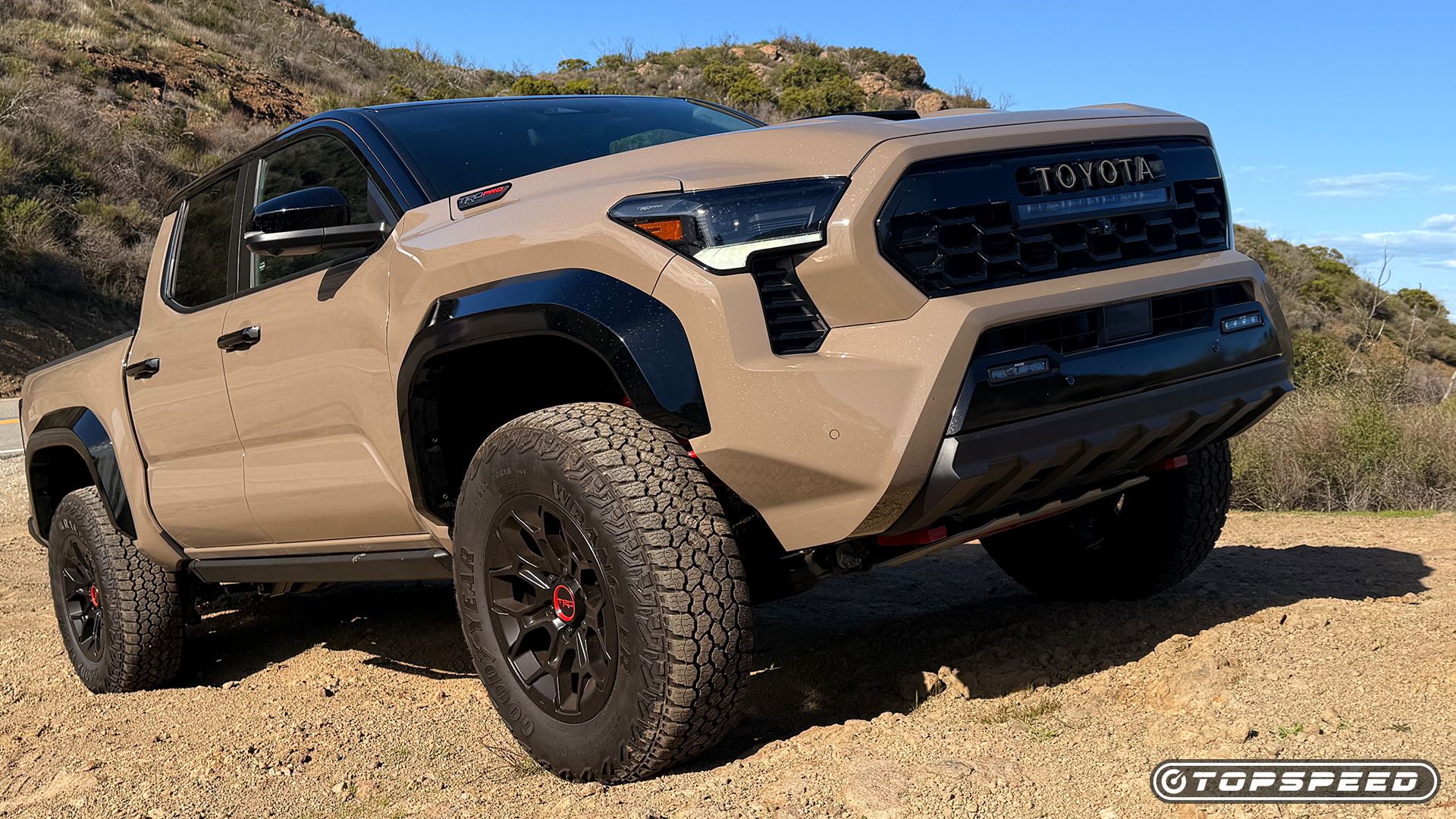 2025 brown Tacoma TRD Pro