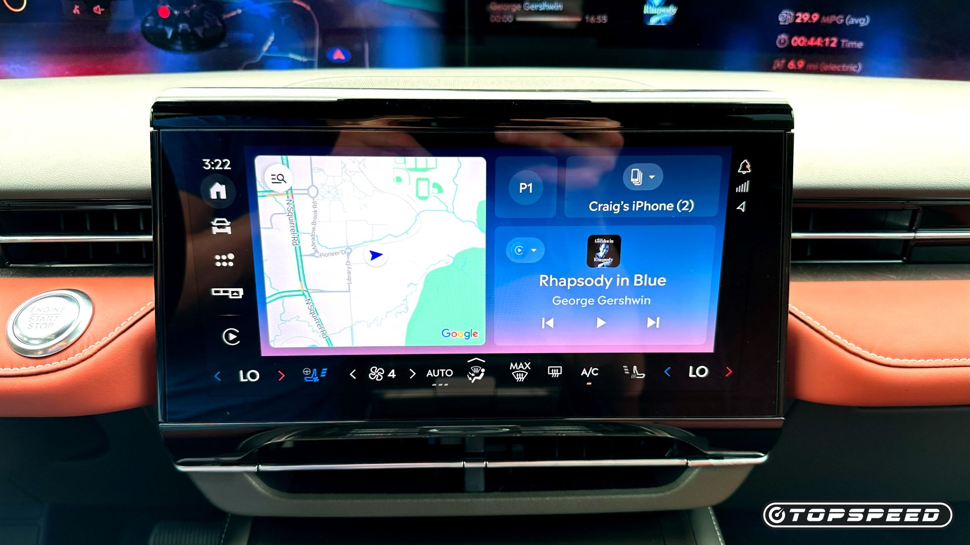 2025 Lincoln Nautilus Black Label AWD -- Touchscreen