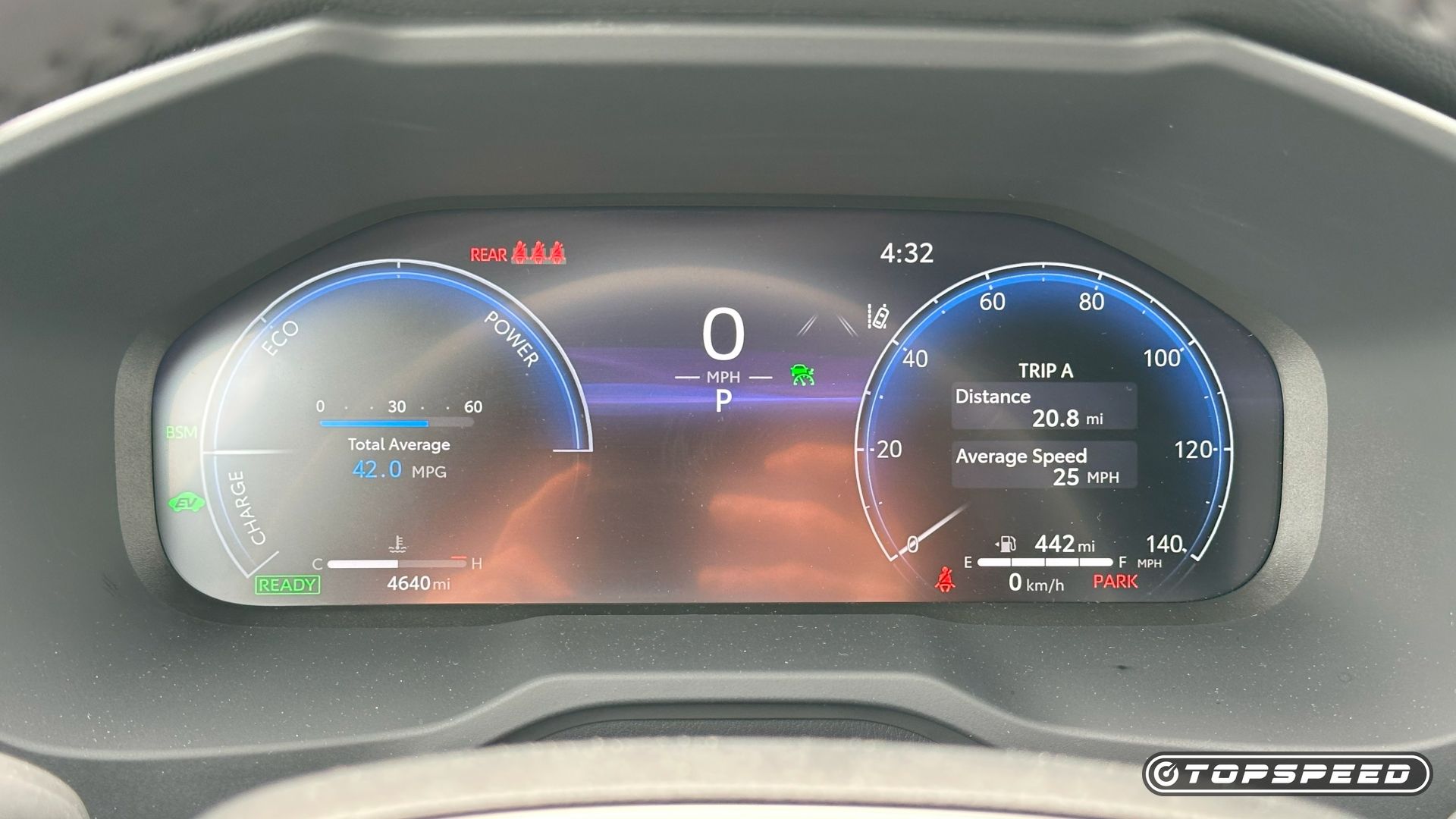 2025 Toyota RAV4 XSE All-Wheel Drive Instrument Cluster 02