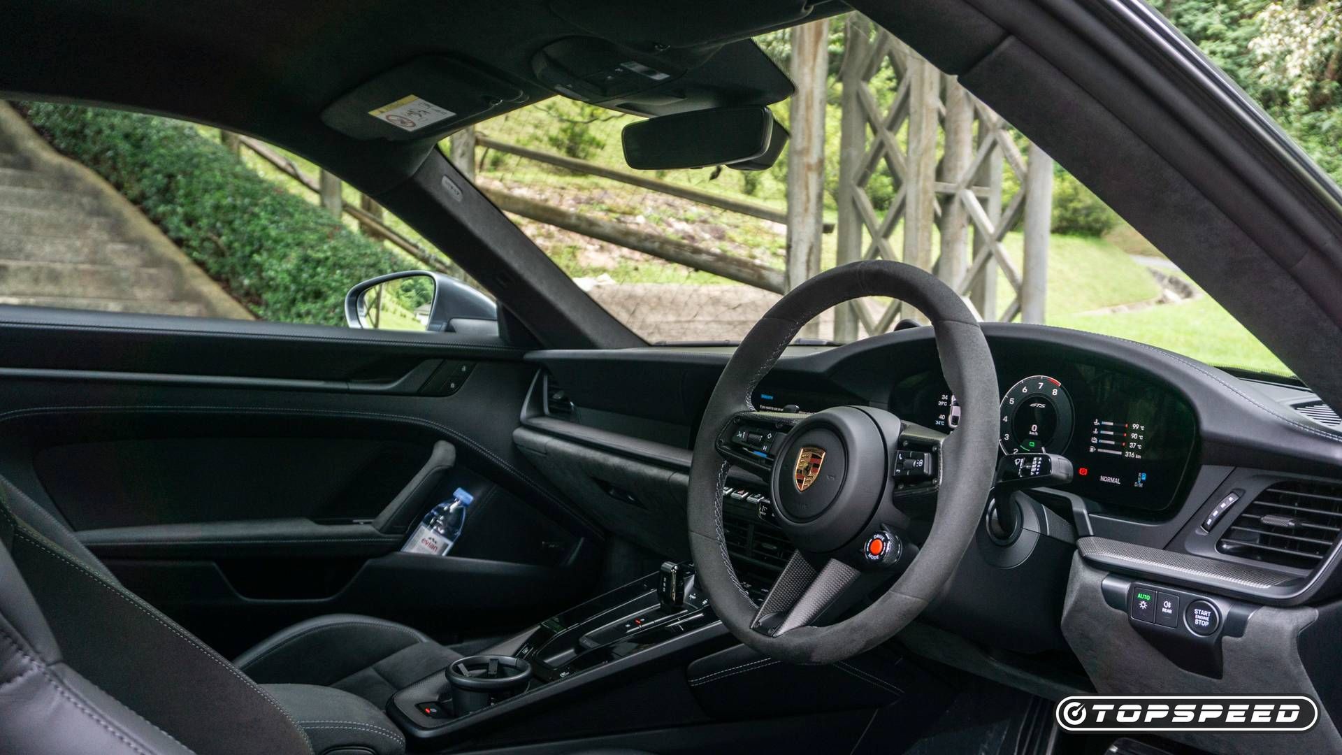 Interior of the 2025 Porsche 911 Carrera GTS