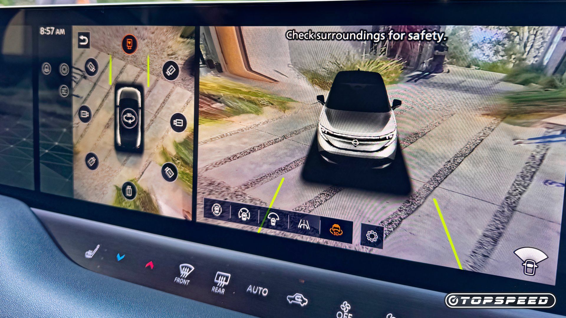 2026 Nissan Leaf around-view camera