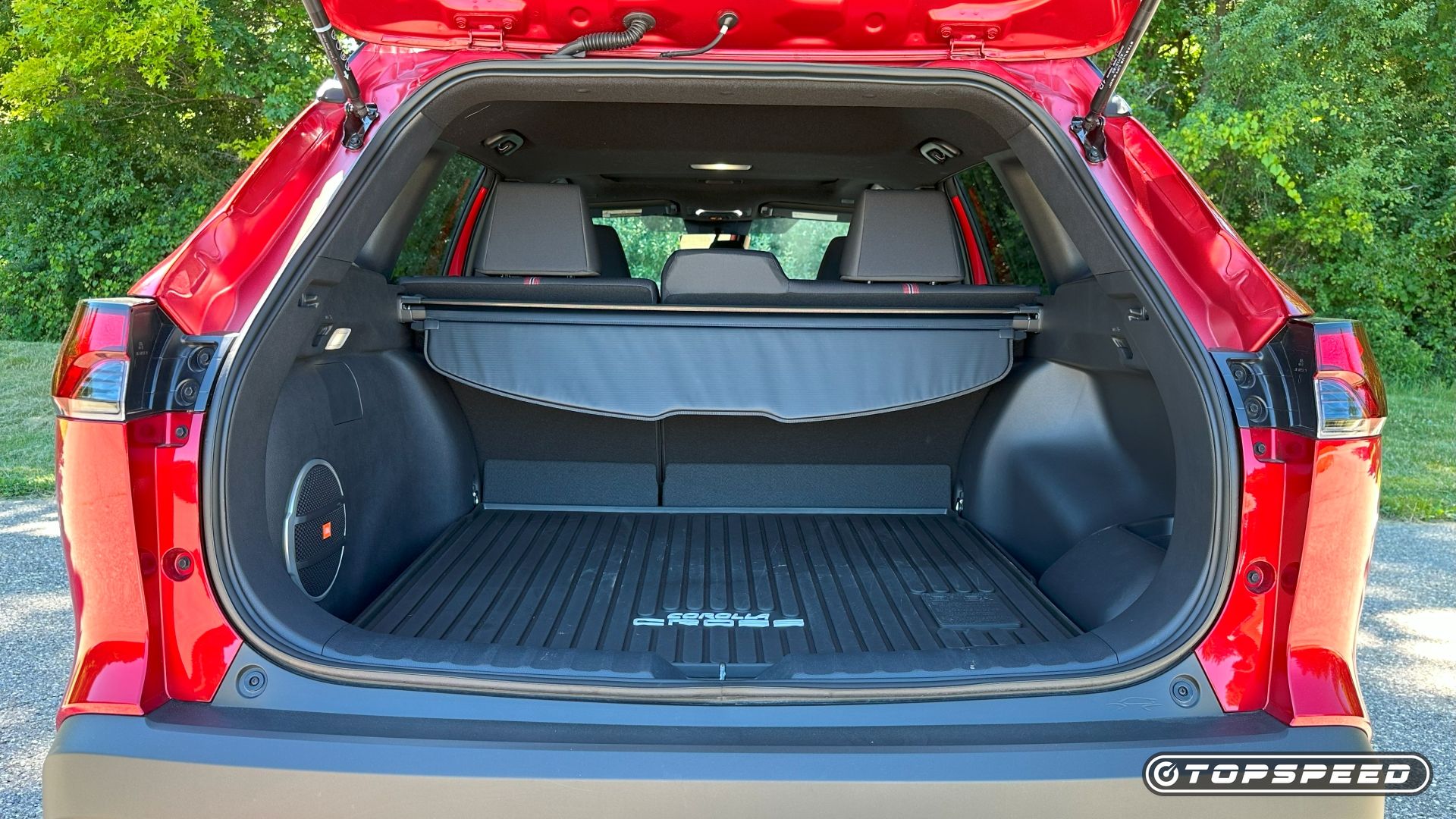 2025 Toyota Corolla Cross Hybrid Nightshade -- Cargo Area 02