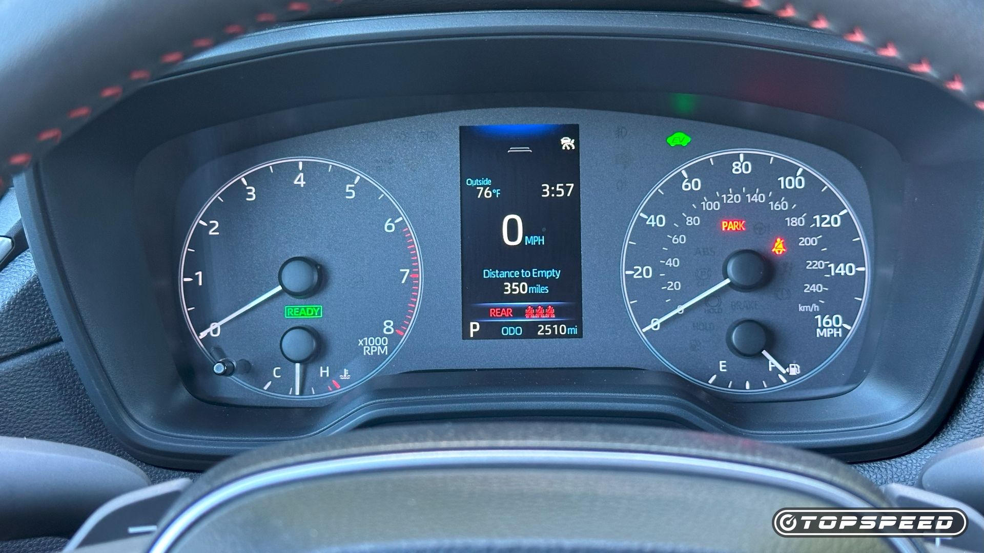 2025 Toyota Corolla Cross Hybrid Nightshade -- Instrument Cluster