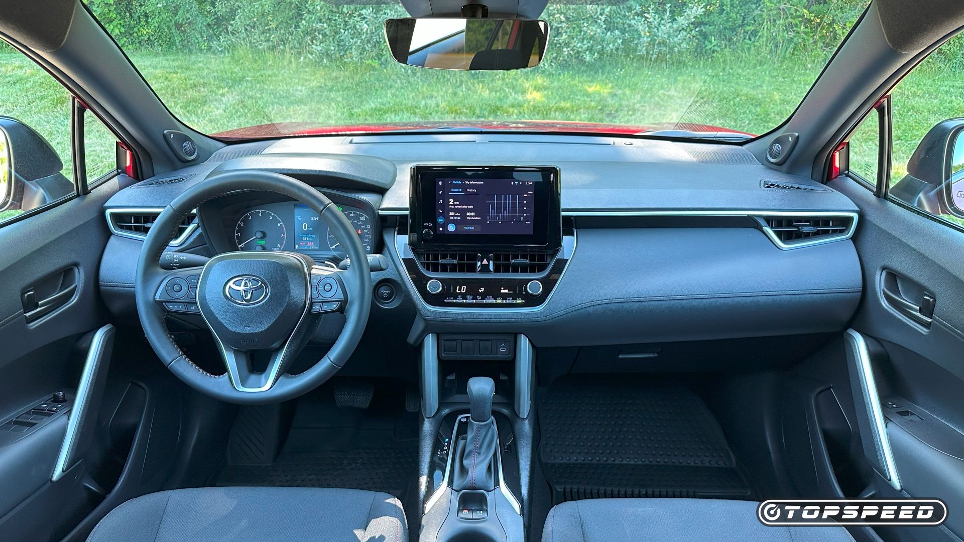 2025 Toyota Corolla Cross Hybrid Nightshade -- Interior 01