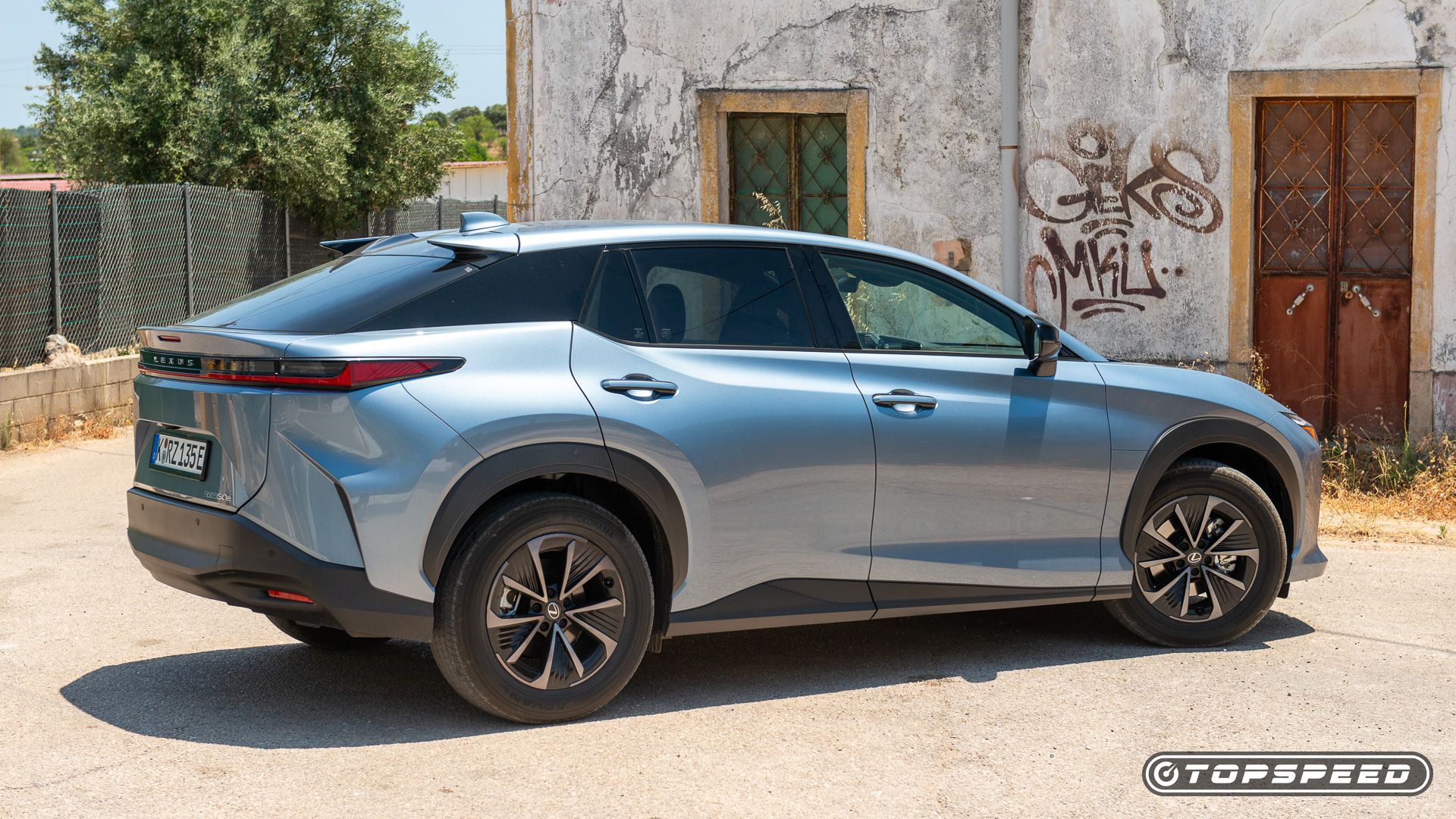 2026 lexus rz 350e rear