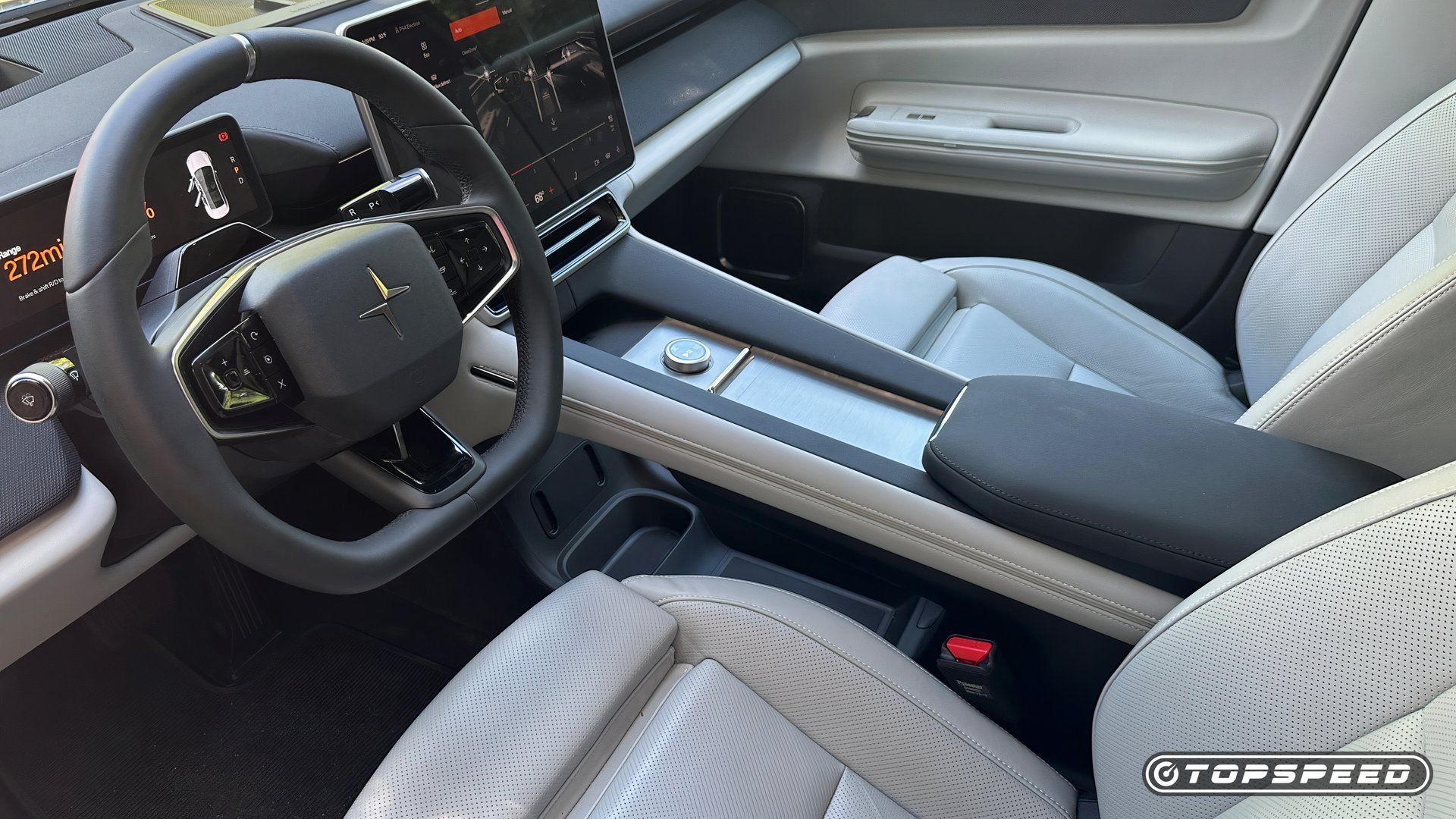 2026 Polestar 4 front seats