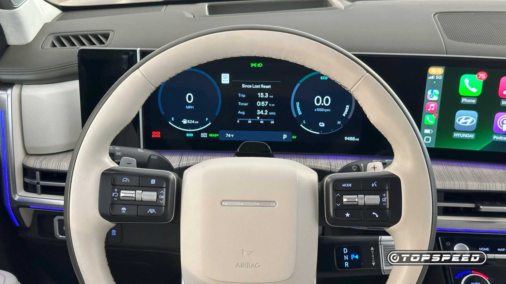 2025 Hyundai Santa Fe Hybrid -- Instrument Cluster